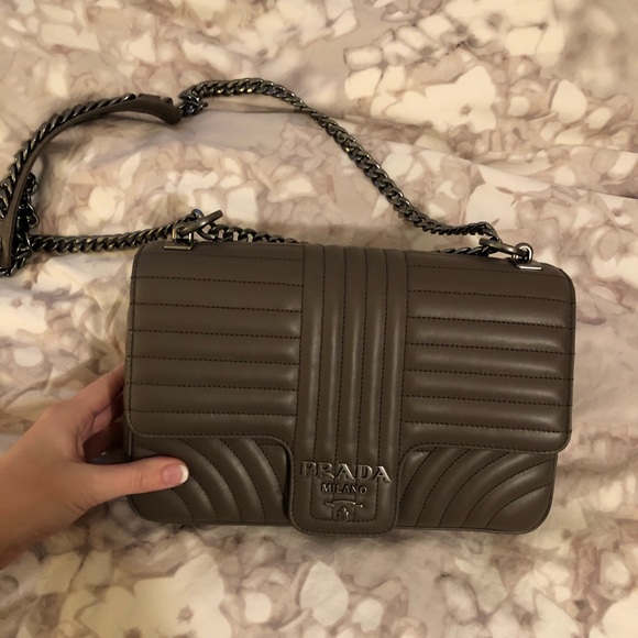 Prada Handbags - Prada Medium Diagramme shoulder bag